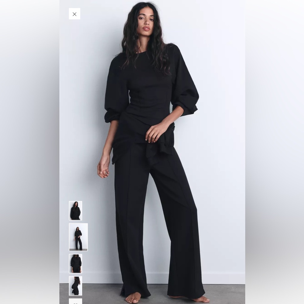 Zara Coord Set pants and sweatshirt
